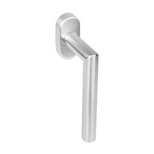 RAAMKRUK 625030 HOEK 90°OP STALEN OVALE ROZET, STIFT 7X35MM RVS
