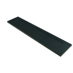 BRIEFPLAAT BINNENDRAAIEND DD.38/42 VEER ZWART 9005STR