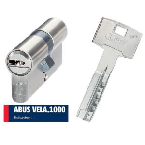 ABUS VELA 1000 CERT. SKG3 VS  INCL.3SL. DUBBELE CILINDER 30-55