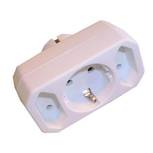 VERLOOPSTEKKER 2X EURO EN 1X RA