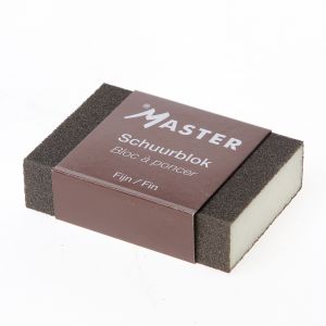 SCHUURBLOK FIJN, K180, 10 CM X 7 CM X 2,5 CM,