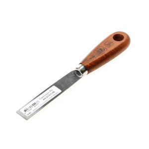 PLAMUURMES DUITS MODEL, 2 CM, HOUTEN HANDVAT