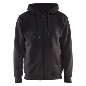 HOODED SWEATSHIRT MET RITS ZWART L 336610489900L