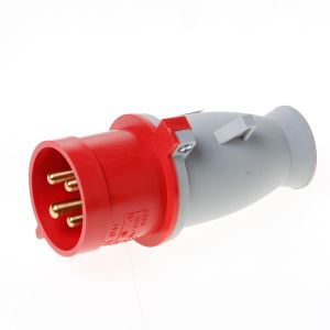 STEKKER 380V 32A 3P+A 9432/4