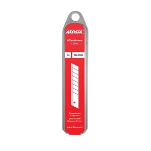 4TECX RESERVEMESJES AFBREEK 18MM SAFETY DISP 10 ST 4TECX