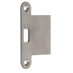 BKS SLUITPLAAT BOVEN L20/62,5X100-AFGEROND-RVS