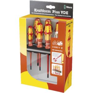 WERA 160 IS/7 VDE SCHROEVENDRAAIERSET 7-DELIG MET SPANNINGSZOEKER