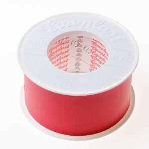 ISOLATIEBAND, OUDERDOMS- EN WEERBESTENDIG, 50MMX25 METER, ROOD
