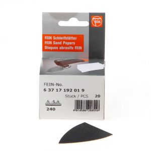 FEIN SCHUURPAPIER LANG K240 DOOS VAN 20 VELLEN