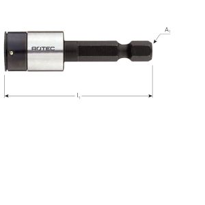 NIET-MAGNETISCHE DOPSLEUTEL E 6,3 X 50MM 5,5MM