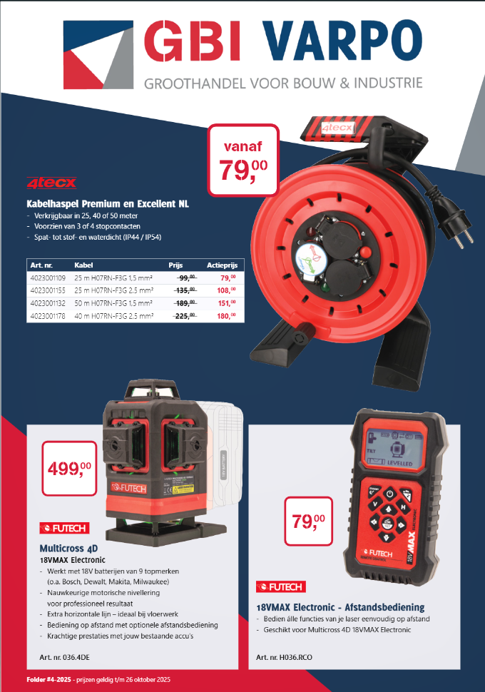 Bouwfolder#4 Geldig  t/m 26 Oktober-2025